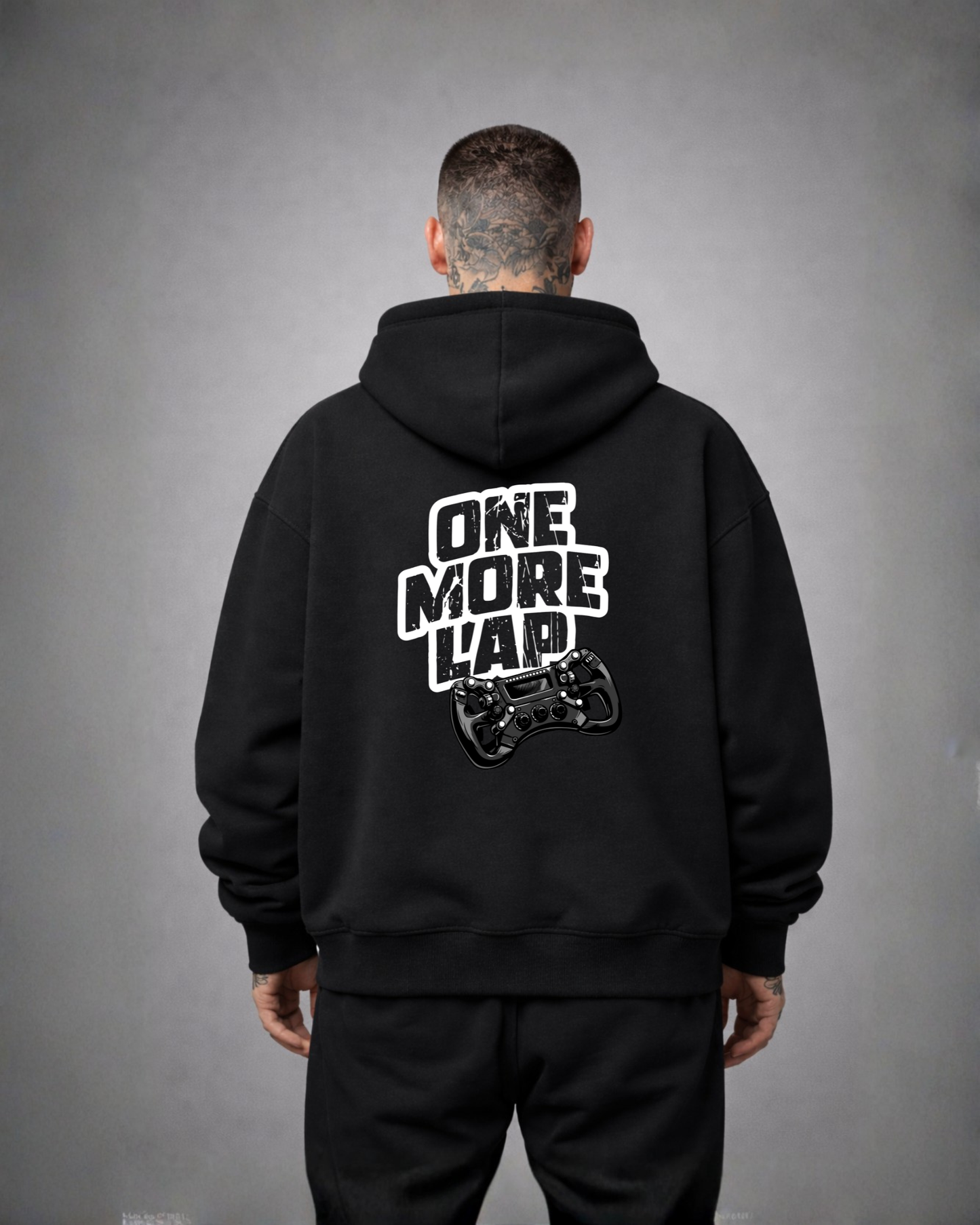 ONE MORE LAP Oversized Hoodie