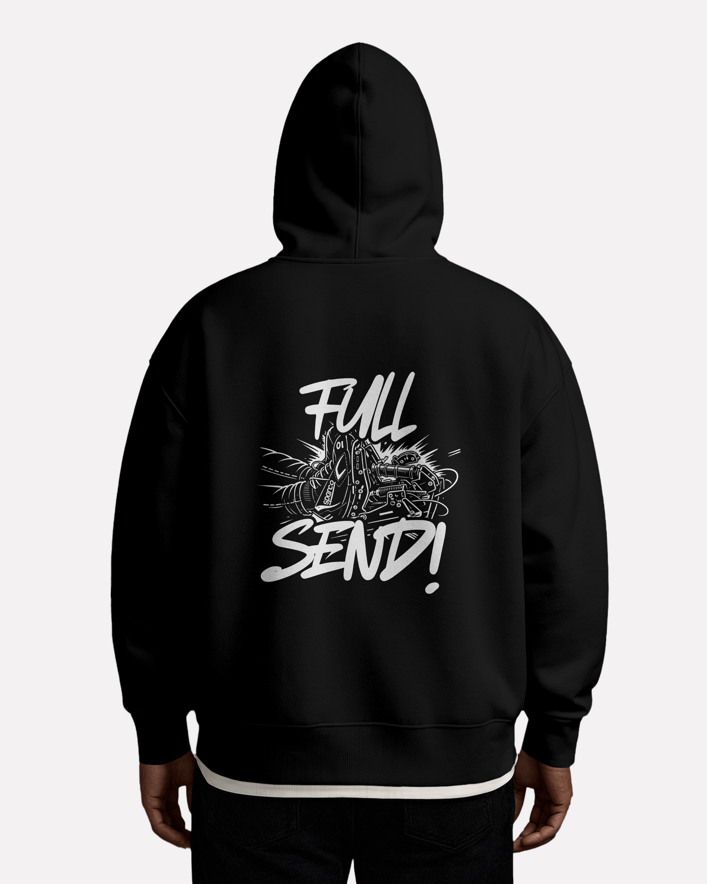 Full Send! Oversized Hoodie