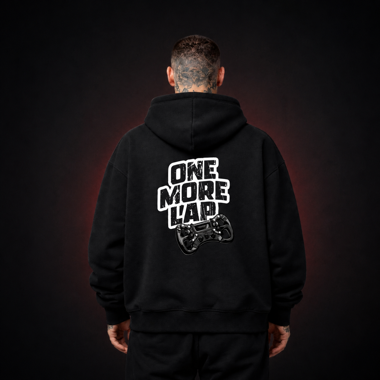 ONE MORE LAP Oversized Hoodie